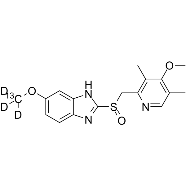 Omeprazole-13C,d3 (H 16868-13C,d3) 1261395-28-1